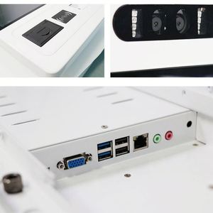 Touchwo cảm ứng đa điểm tự đặt hàng <span class=keywords><strong>kiosk</strong></span> Wall Mount LCD màn hình cảm ứng tự thanh toán <span class=keywords><strong>kiosk</strong></span> với máy in máy quét và máy ảnh - Product Image 4