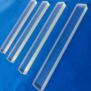 מותאם אישית טמפרטורה גבוהה טוהר קוורץ מוט מוט אופטי שקוף שקוף זכוכית קוורץ בלוק זכוכית קוורץ ברור בלוק זכוכית קוורץ - Product Image 4