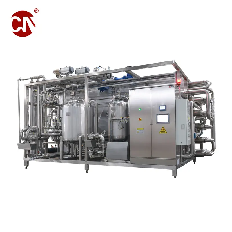 Juice / plate tea beverage sterilization equipment, UHT tube type ultra-high temperature sterilization equipment