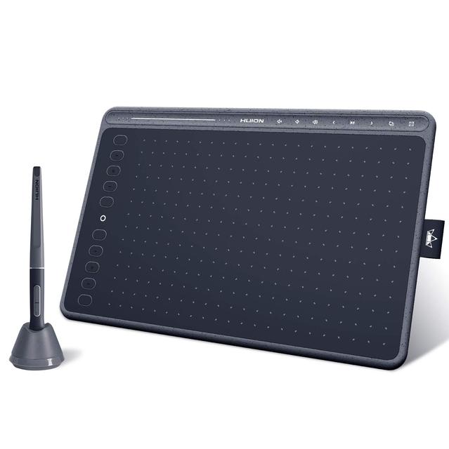 Huion HS611 Digital Graphic Drawing Tablet 10.2*6.36 Inch with 3 Available Colors Tableta Grafica