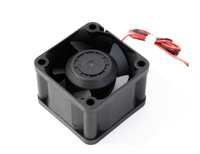 Ventilateur de refroidissement industriel électrique à haut débit d'air 12V 24V 40x40x28mm 4028 à double roulement à billes sans balais DC en plastique pour imprimante 3D et serveur