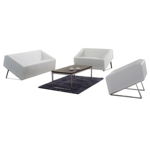 Fashionable Images Black Leather Sofa <b>Office</b> Furniture Retailers - Product Image 6