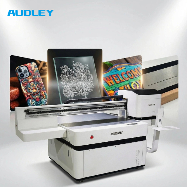 High Precision 4 Heads UV1413 Flatbed Digital Inkjet Printer for Card Label & Tube Printing Automatic Flex/Egg Materials Crafts