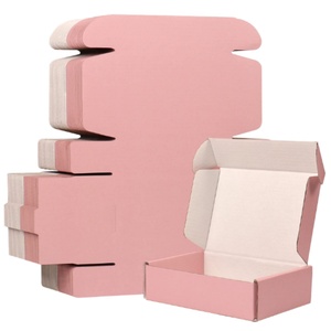 Small Corrugated Shipping Boxes Recycled Mailer Cartons for <b>Socks</b> and Any Other Items - Product Image 1