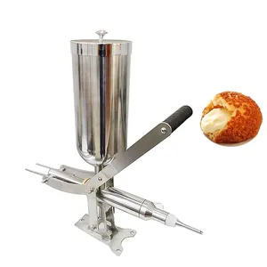 Bread Cake Jam Cream Injection Machines Puff Core Filling Vertical Cream Filler Machine For Creams
