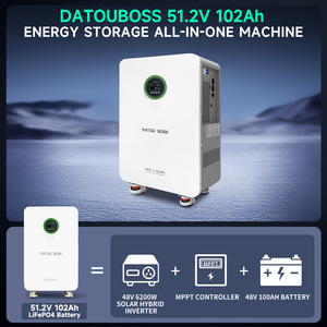Datou <span class=keywords><strong>Boss</strong></span> 5.22KWh 5KW ระบบพลังงานแสงอาทิตย์แบตเตอรี่และอินเวอร์เตอร์ All In One Home หน่วยเก็บพลังงานแสงอาทิตย์ - Product Image 1