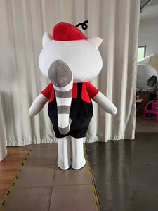 Uyeah <span class=keywords><strong>Disfraz</strong></span> de Mascota Personalizado de <span class=keywords><strong>Gato</strong></span> de Dibujos Animados, Traje de Mascota para Adultos, <span class=keywords><strong>Disfraz</strong></span> de Mascota de Mapache con Diseño Personalizado Promocional - Product Image 4
