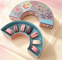 Boîte à gâteau de luxe personnalisée, emballage en papier de qualité alimentaire pour boulangerie, avec impression personnalisée, fabricant