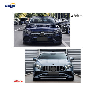Kit carrosserie complet GUGO W257 AMG CLS53 Style, pare-chocs avant et arrière, calandre, kit de conversion pour <span class=keywords><strong>Mercedes</strong></span>-Benz CLS-Class W257 2018-<span class=keywords><strong>2023</strong></span> - Product Image 2