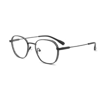 Vente en gros d'usine, montures optiques en titane, lunettes japonaises fabriquées à la main, montures interchangeables pour lunettes optiques