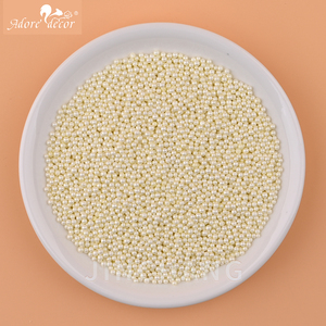 Bán buôn rắn đường trắng hạt ngọc trai bóng mô hình 2mm 4mm 7mm 10mm bánh công cụ cho kẹo mút bánh rán món tráng miệng nướng Nguồn cung cấp - Product Image 2