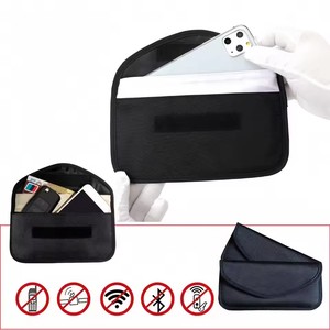 Pochette Universelle Anti-Ondes Faraday pour Téléphone <span class=keywords><strong>Portable</strong></span>, Étui Bloqueur de Signal RFID, Cage Faraday, Pochette Anti-Vol pour Clés, Portefeuille Anti-RFID - Product Image 2