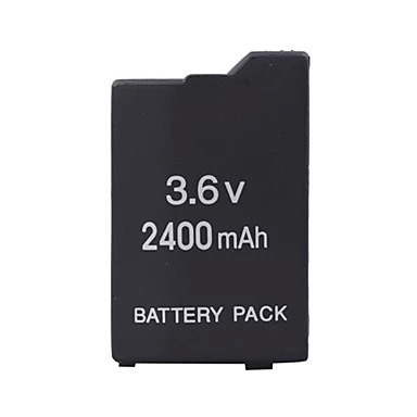 For PSP 2400mAh 3600mAh 3.6V Lion Rechargeable Battery Pack for 1800 MAh Battery PSP Battery