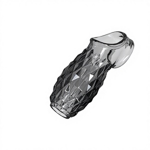 Uzun Süreli Kullanılabilir Seksi Silikon Noktalı Kristal Prezervatif Erkekler İçin Titreşimli Yıkanabilir Erkek - Product Image 1