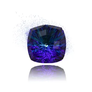 Paso Sico Brand New Brilliant K9 Glass Cushion Mystic Bermuda Blue Effect Series Fancy Crystal Stone for Nail Art Jewelry DIY