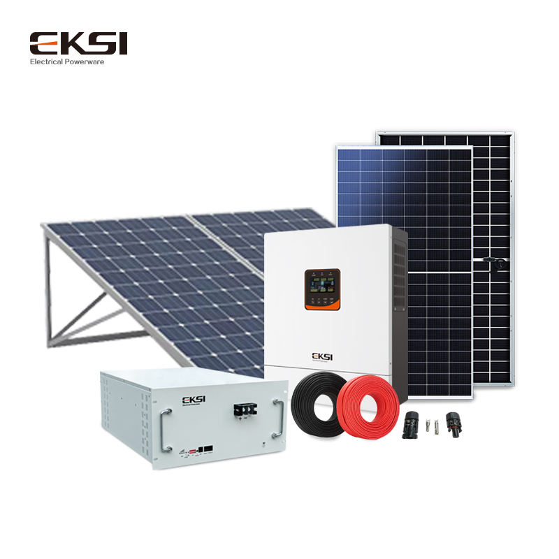 5kw Hybrid Solar Power Energy System 10kw Home Hybrid Solar System 15kw ...