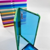 Étui de protection magnétique double face en métal anti-RFID pour cartes gradées PSA BGS