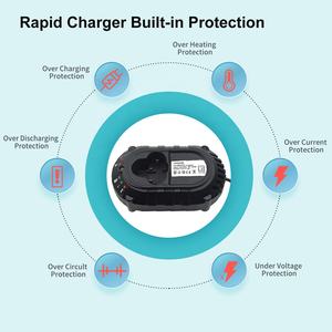 <span class=keywords><strong>Chargeur</strong></span> de batterie Li-ion pour batteries Mak Itas <span class=keywords><strong>BL1013</strong></span> BL1014 10.8V-12V, outils de tournevis électriques DC10WA, alimentation électrique - Product Image 6