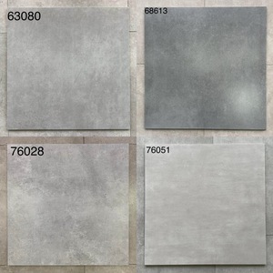 Ubin Lantai Antik Gaya Industri Minimalis Wabi-sabi, 600*600 Abu-abu Semen, Ubin Keramik Anti-selip Matte Guangdong - Product Image 5