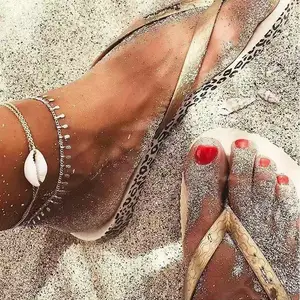 Fashion shell jewellery anklets For Women Wholesale N99132