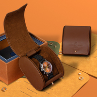 Boîte cadeau de montre en papier personnalisable avec couvercle pour présenter des boîtes de montres emballées avec style