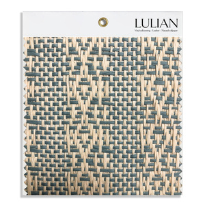 Natural Wallpaper Aq80 Grasscloth Natural Wallcovering Modern Wallcover Hotel <strong>Fabric</strong> Textile Straw Wallpaper for Room - Product Image 1