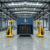 Chargeur de conteneurs robuste pour opérations en entrepôt ferroviaire et dépôt de marchandises lourdes, élévateur de conteneurs pour conteneurs de 20 et 40 pieds