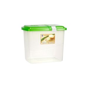 Contenedor de almacenamiento de arroz transparente rectangular HOKORI-Hermético, a prueba de humedad, contenedor de alimentos de gran capacidad para cocina y despensa - Product Image 5