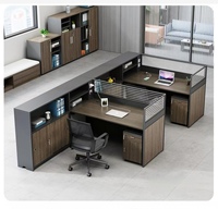 Vente en gros de cloisons de table modernes en forme de L avec un design élégant