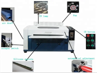 Machine d'impression numérique automatique sur papier et feuille, machine de gaufrage à froid, machine de revêtement UV à vendre