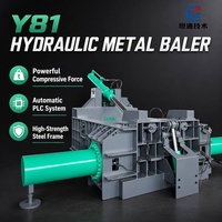 Presse à balles hydraulique entièrement automatique 160T pour ferraille, papier usagé, carton et plastique PET