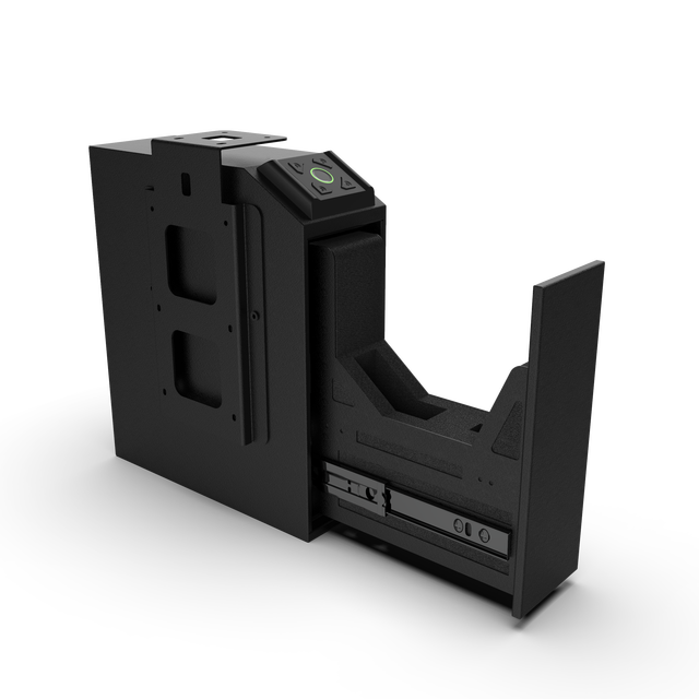 AE PS0310 Biometric Slider Safe with Fingerprint and Keypad Lock for Home Office Storage