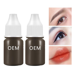 Microblading Tattoo Tinta de pigmentos semipermanentes para arte corporal y belleza para cejas Ojos Labios - Product Image 5