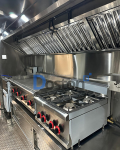 Remolque de Comida Multifuncional Personalizado, Remolque de Acero Inoxidable con Horno para Pizza, <span class=keywords><strong>Hot</strong></span> Dogs, Dulces y Helados, Camión de Comida de Lujo - Product Image 3