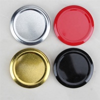 Bocaux en verre pour aliments 50ml 80ml 100ml 150ml 200ml 280ml 500ml 730ml, bocaux en verre carrés avec couvercles en métal noir pour le stockage des aliments, du miel