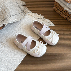Zapatos Planos de Ballet Estilo Mary Jane Vintage para Niñas, Primavera-Otoño 2026, con Lazo, Suaves, para Niños - Product Image 6