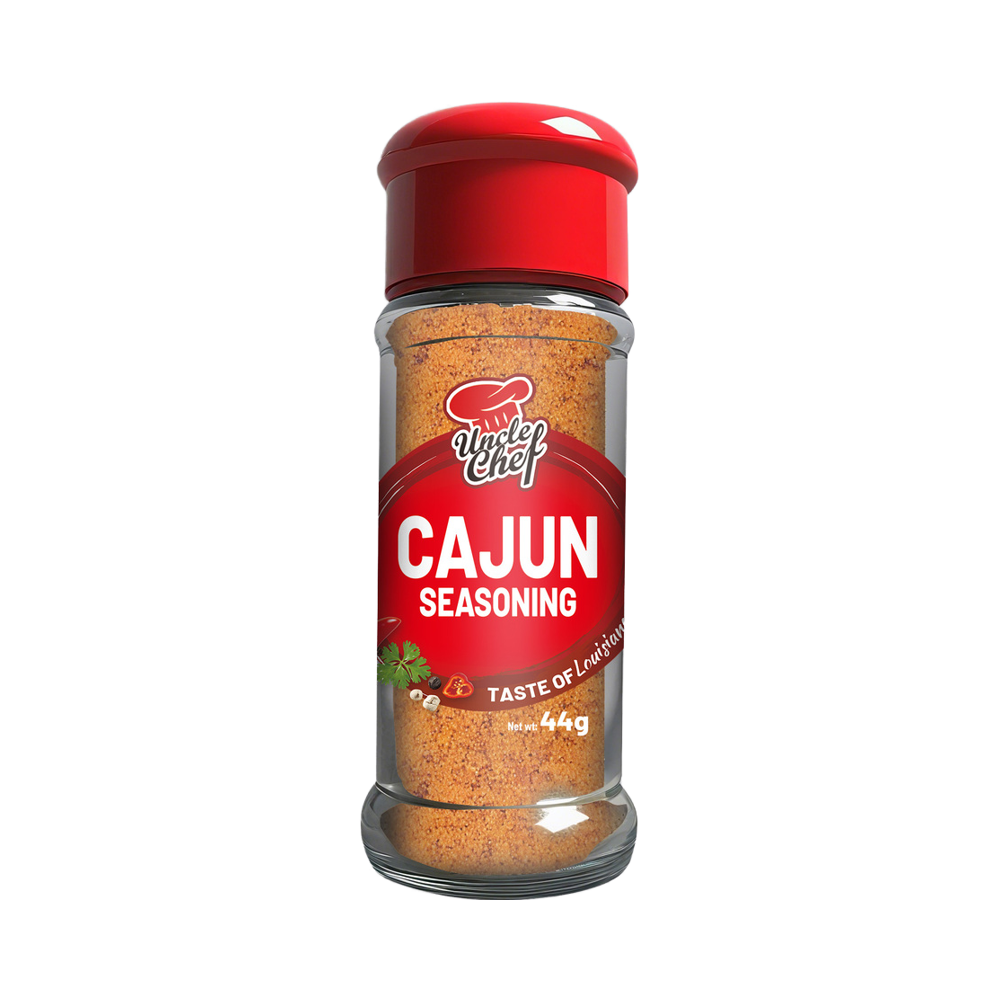 Традиционная креольская еда cajun, ароматизаторы Луизианы, универсальные специи, порошок cajun