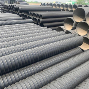 Sn16 HDPE vành đai thép gia cố Ống sóng cho hệ thống thoát nước HDPE sóng ống thoát nước - Product Image 5