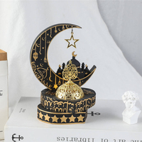 Nouveauté Ramadan : Brûleur d'encens créatif en résine multi-designs, style Moyen-Orient, pour la fête du Mubarak, ornement de bureau