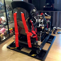Kits de plateforme de mouvement pour jeux de course Simtool Simulateur de course avec boîtier de contrôle de mouvement Jeu de voiture Simulateur de course Simulateur de combat