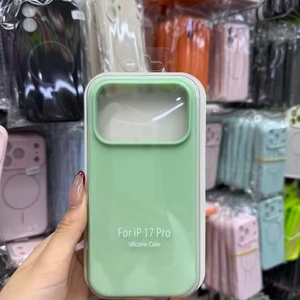 Cover in Silicone con Logo per <span class=keywords><strong>Apple</strong></span> iPhone <span class=keywords><strong>11</strong></span>, <span class=keywords><strong>Custodia</strong></span> Originale per iPhone 13 - Product Image 1