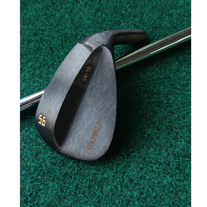 Custom Logo Black Right Handed Rubber Grip Standard Stainless Steel Golf <strong>Wedge</strong> <strong>Set</strong> 3#-9#PW Loft 58-63 Lie - Product Image 1