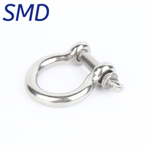 Grillete de arco SMD de acero inoxidable pulido con pasador de tornillo para industria pesada - Product Image 2