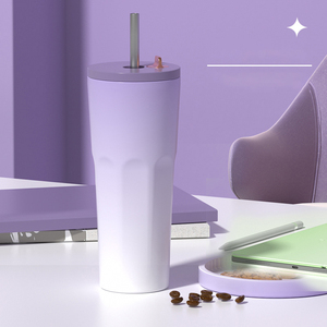 Taza de café aislada de alta calidad, Pajita portátil, nuevo diseño de moda para bebidas frías y calientes, regalo perfecto para los amantes del café - Product Image 2