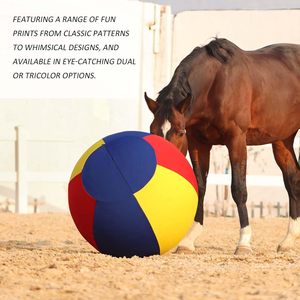 Exklusive Fun Patterns Mega Ball Cover 25 "Playball <span class=keywords><strong>Yogaball</strong></span>-Schutzhüllen mit Hufeisen druck für Pferde - Product Image 4