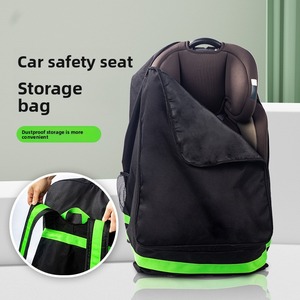 Sac de voyage durable pour siège auto, rembourré, pour le transport en cabine, housse de rangement universelle, sac de siège rehausseur de sécurité pour bébé, logo personnalisé - Product Image 2