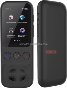 Traductor inteligente S80 Pantalla táctil IPS de 2,4 pulgadas Instrucciones de 24 horas Sistema Android WI-FI Intérprete de bolsillo portátil inteligente - Product Image 2