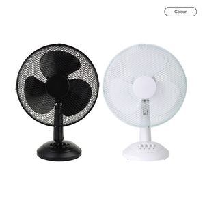 Retro DE SEGURIDAD DE Metal silencio cuadrado soporte estable de verano fresco 16 pulgadas 30W aire frío hecho en China de malla de la parrilla pequeña mesa ventilador superior - Product Image 4