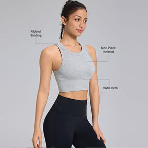 Ensemble de sport pour femmes de haute qualité, soutien-gorge de sport, leggings taille haute, manches longues, vêtements de sport pour la salle de sport, fabricant de vêtements de sport, ensemble de yoga pour la remise en forme - Product Image 3