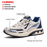 Chaussures de course rétro respirantes unisexes avec semelle EVA, conçues en usine, OEM, pour femmes, baskets de sport personnalisées pour hommes